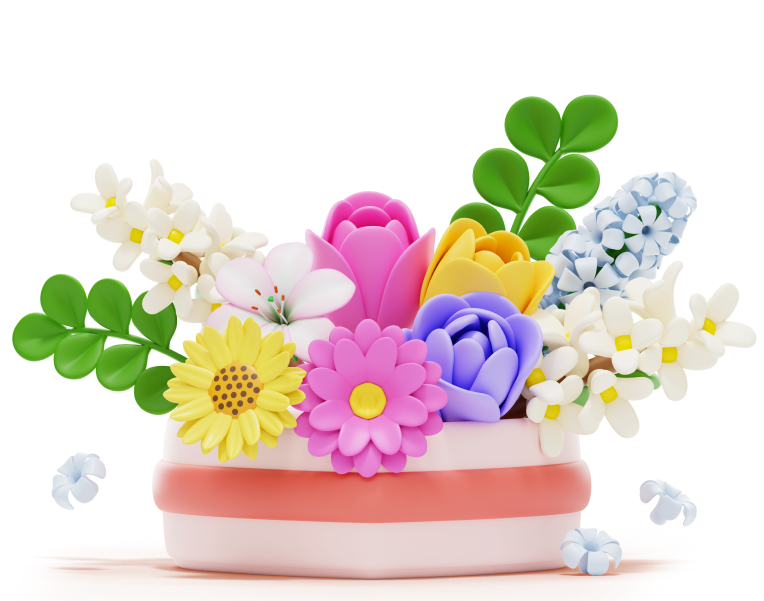 Банер продвижение магазина цветов